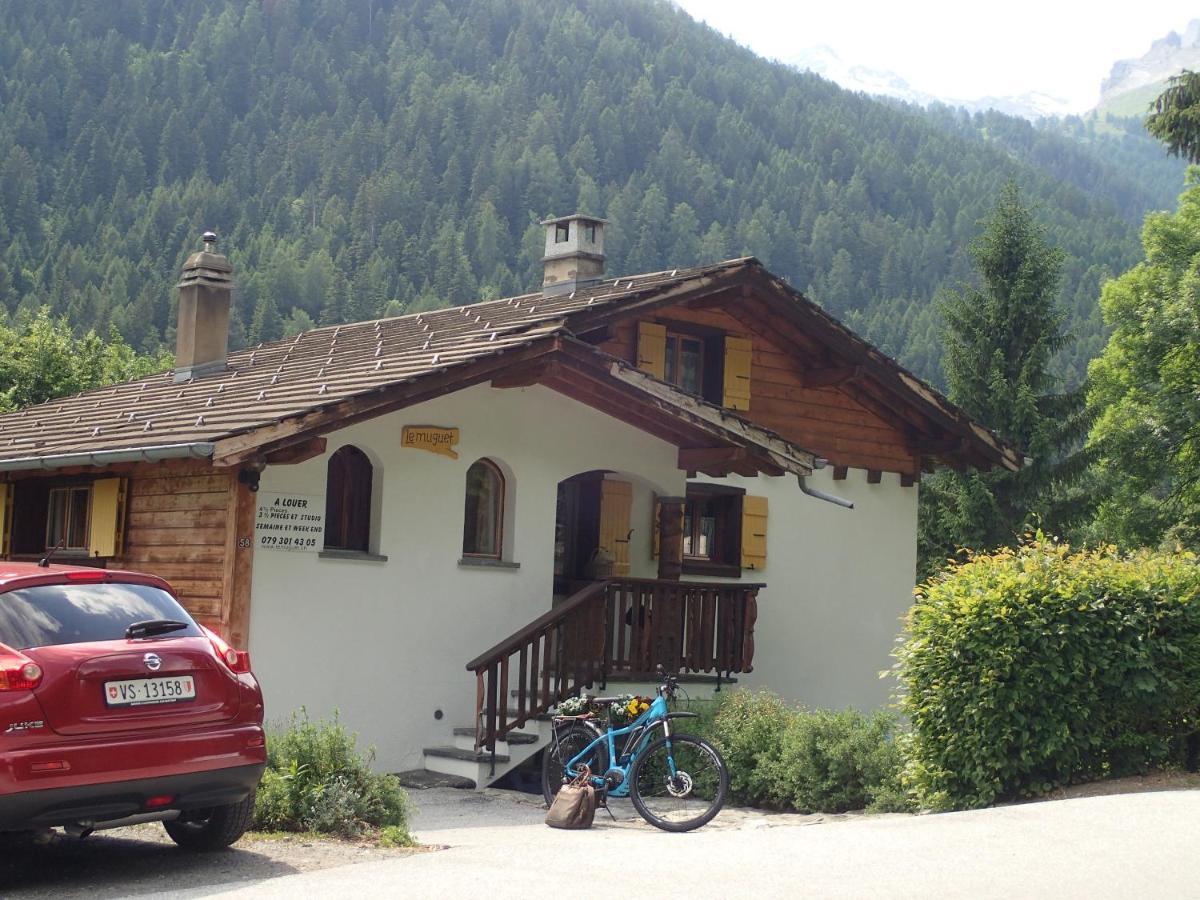 Villa Chalet Le Muguet Ovronnaz Exterior foto