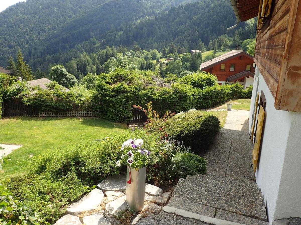 Villa Chalet Le Muguet Ovronnaz Exterior foto